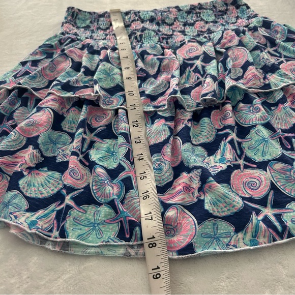 NWT Simply Southern Two Piece Matching Skirt Top Sea Shell Smocked Set Medium - Picture 7 of 8